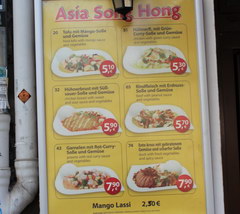 Inexpensive food in Berlin, Asian dishes